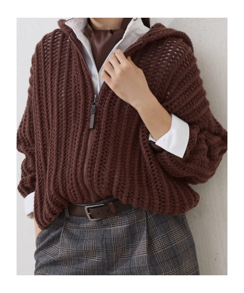 Open-Knit Cardigan
