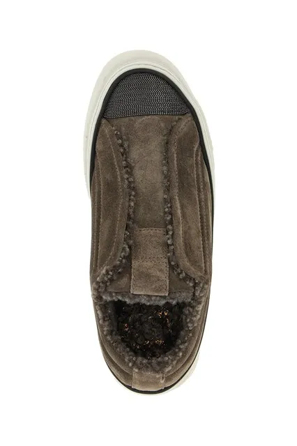 Round-Toe Low-Top Casual Shoes