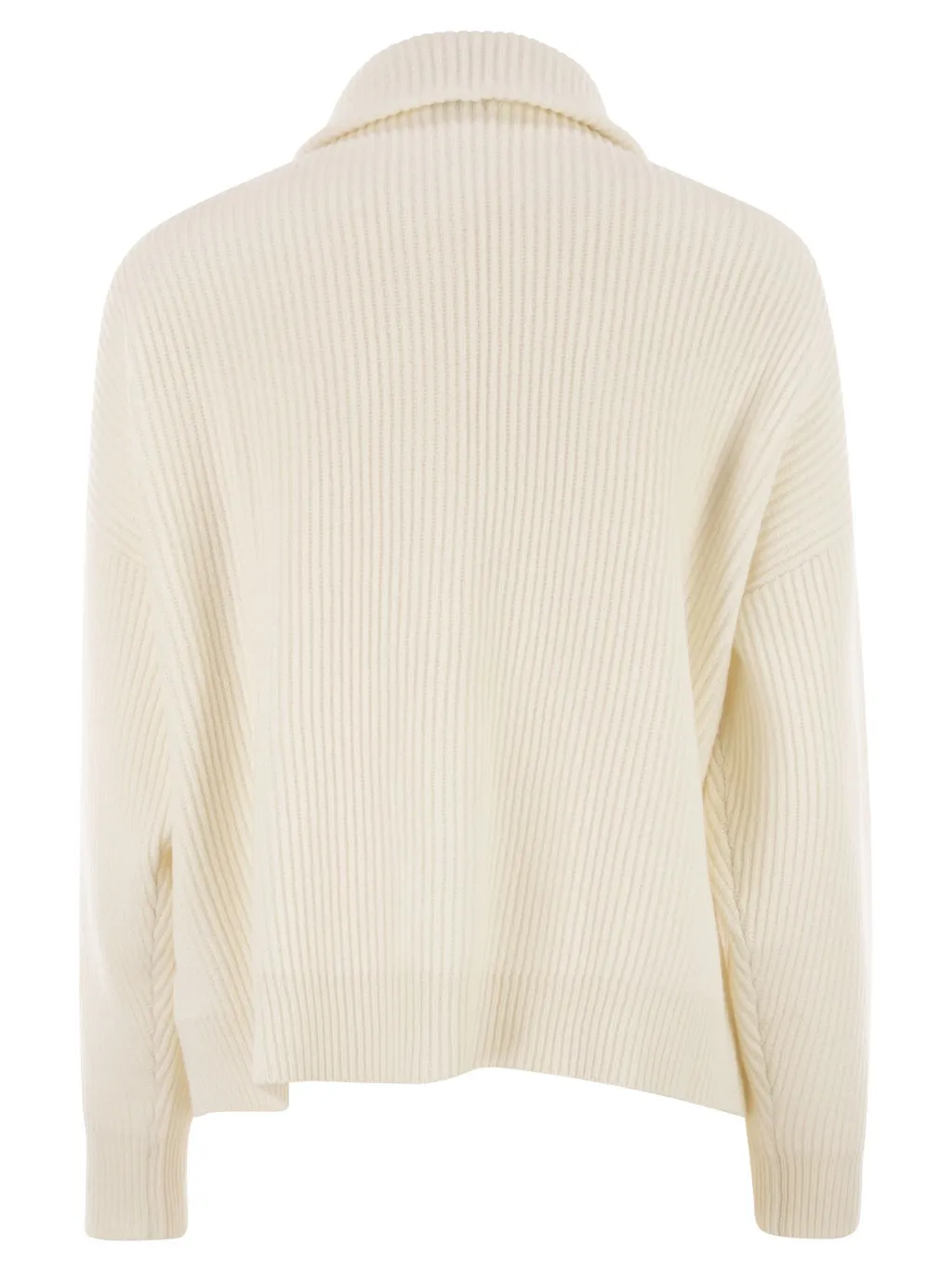 Lapel Long-Sleeved Sweater