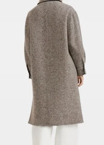 MÉLange Diagonal Monili Embellished Coat