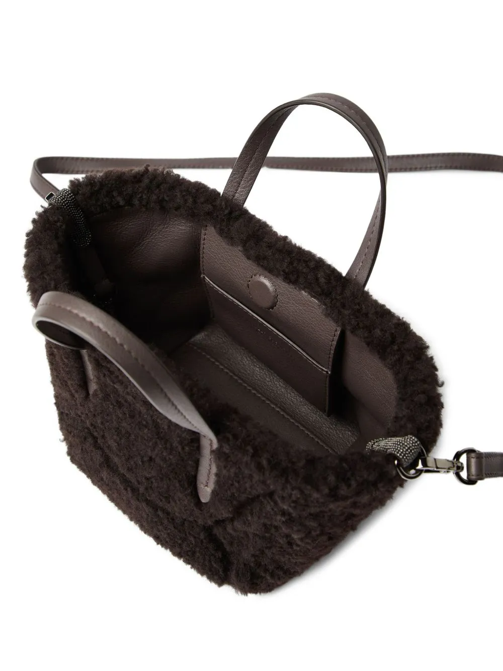 Shearling Tote Bag