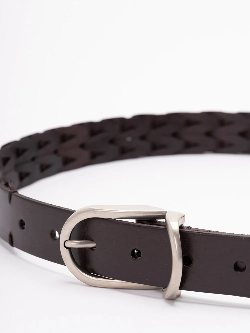 Braided Leather Belt