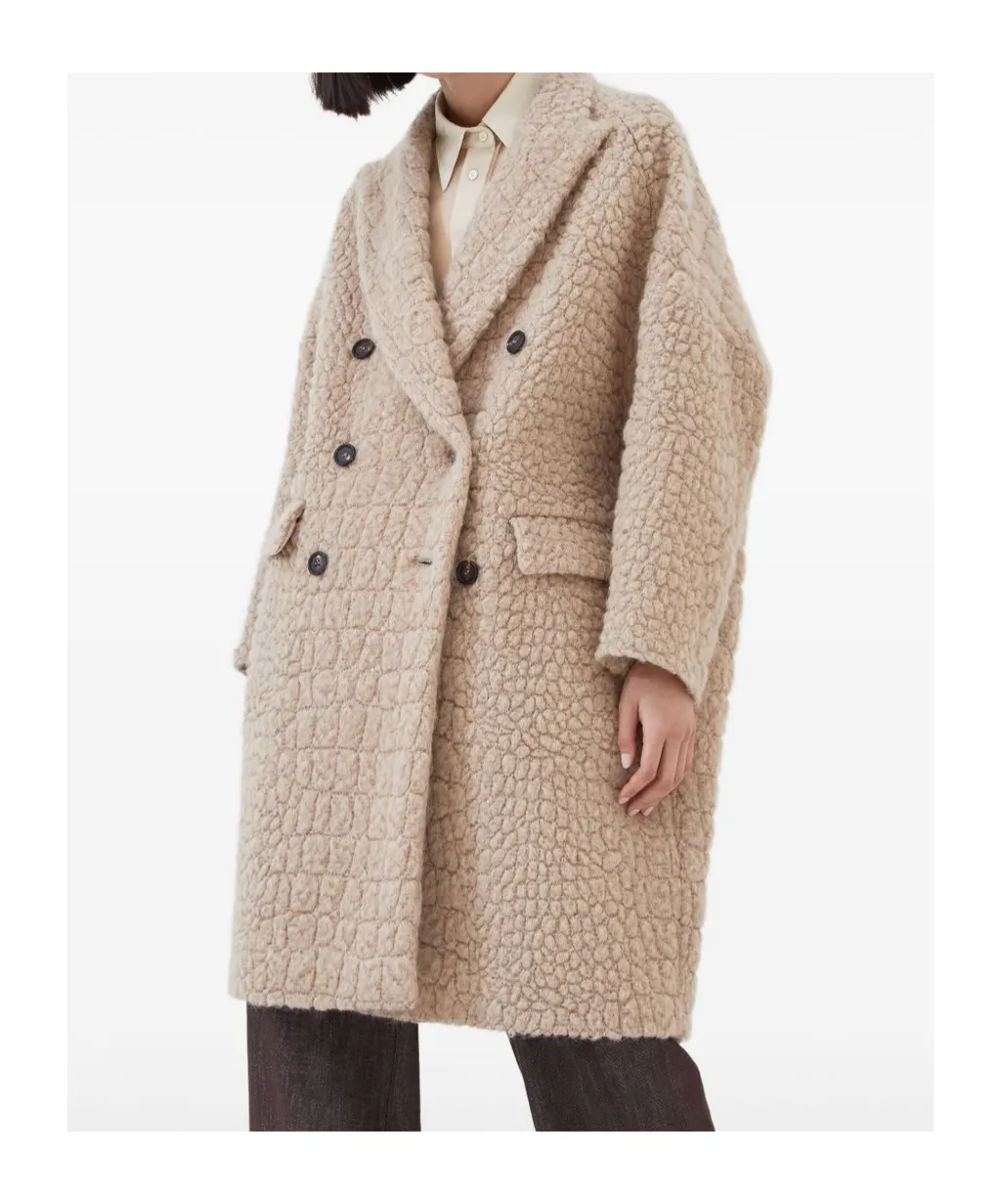 Boucle Sequin Coat