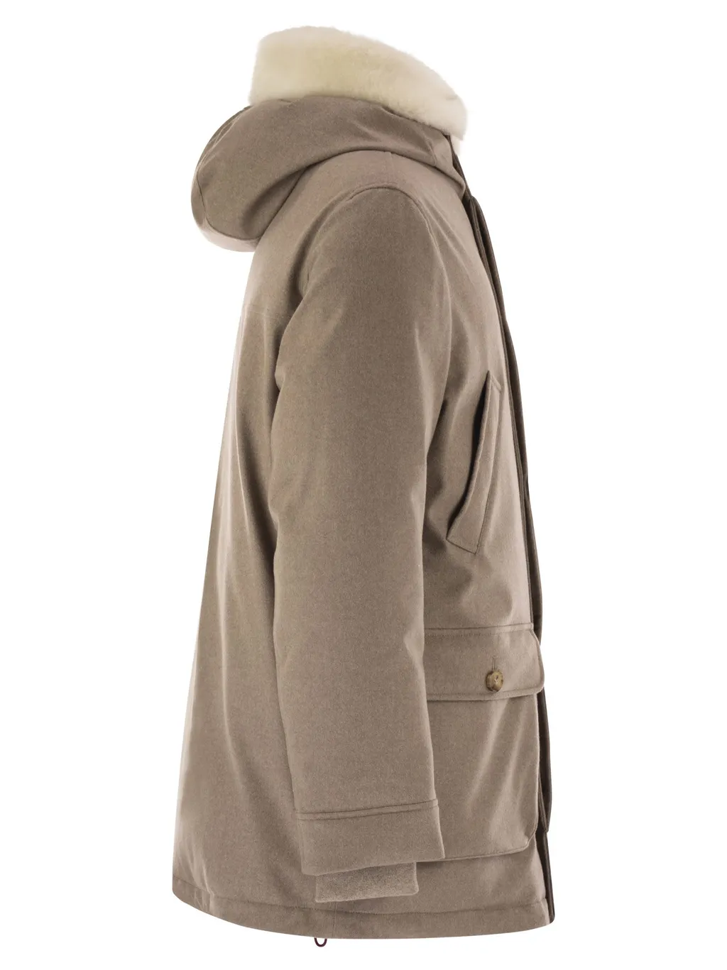 Long-Sleeved Down Jacket