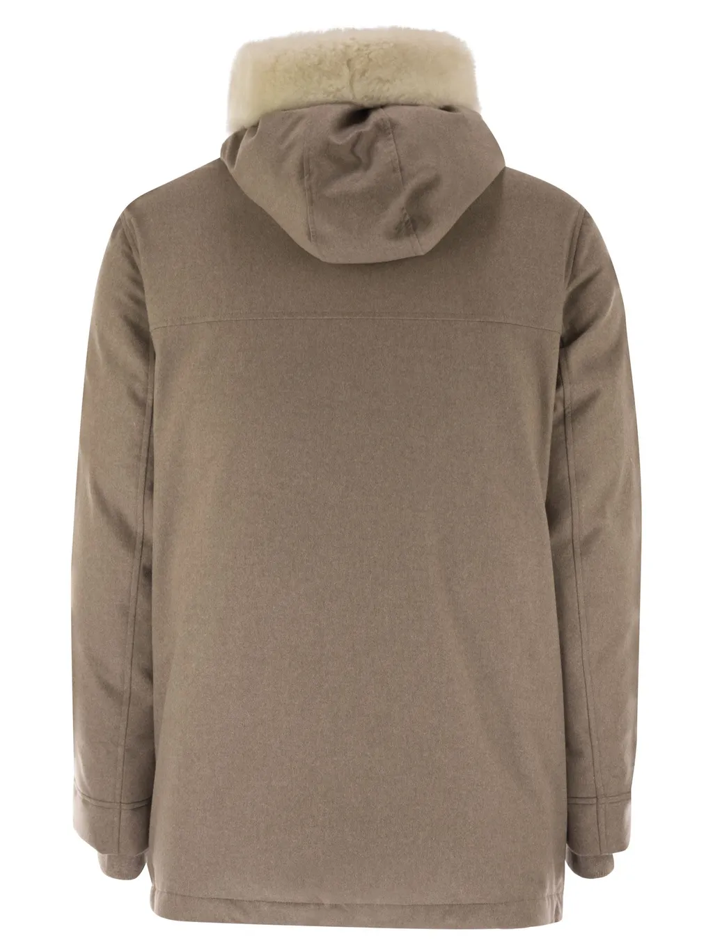 Long-Sleeved Down Jacket