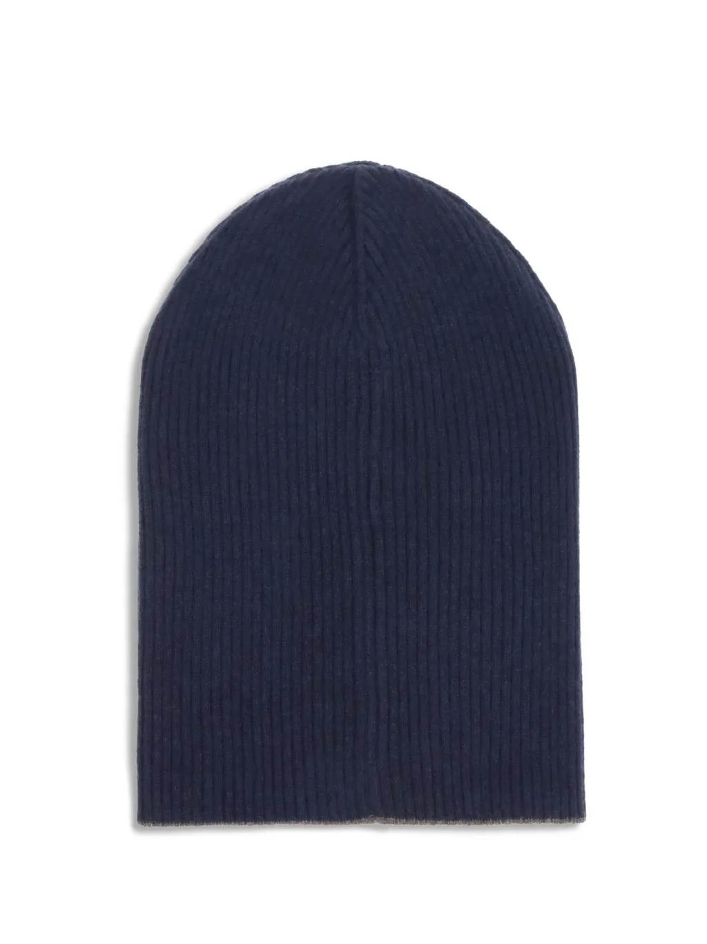 Ribbed Cashmere Beanie