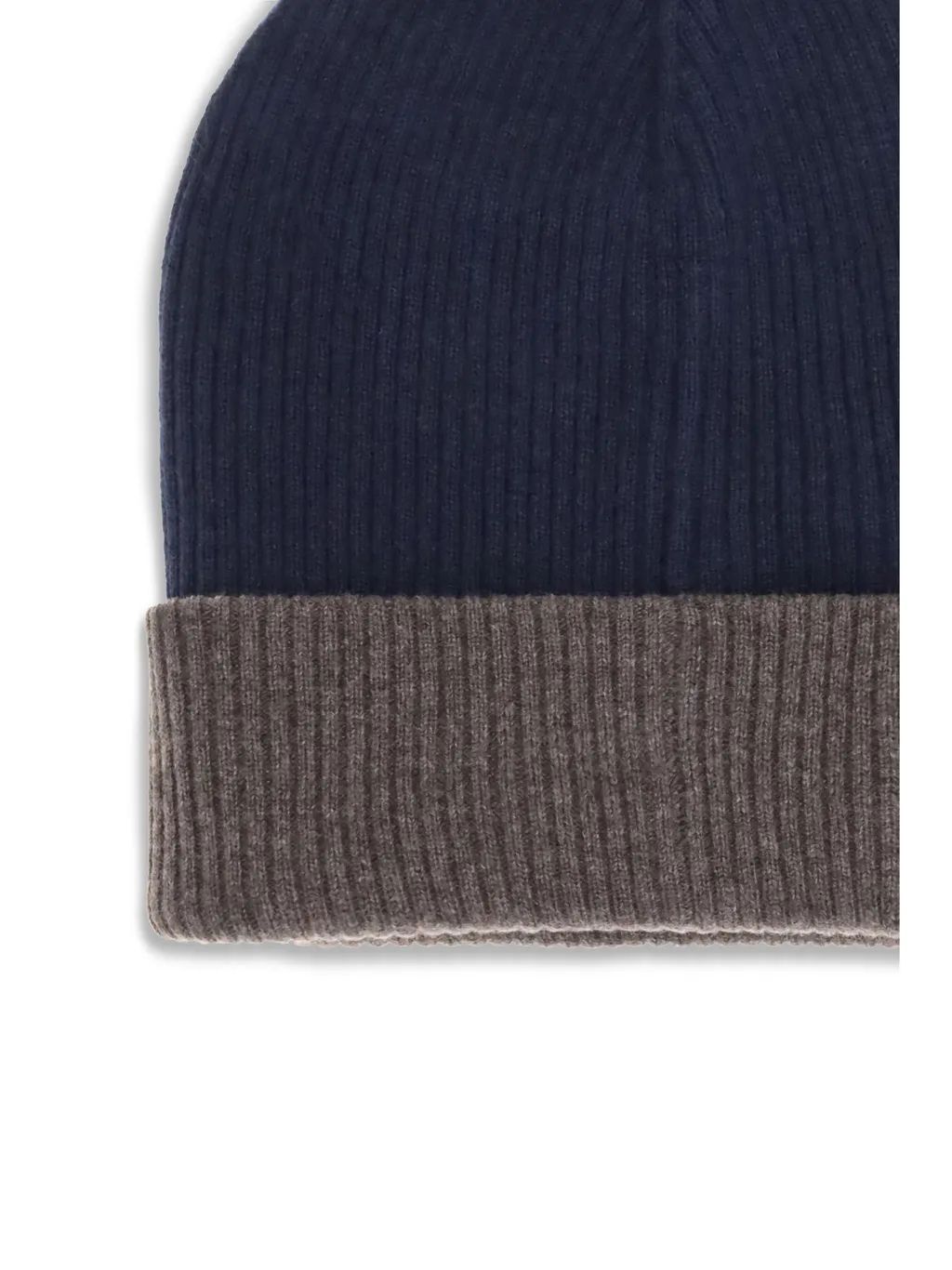 Ribbed Cashmere Beanie