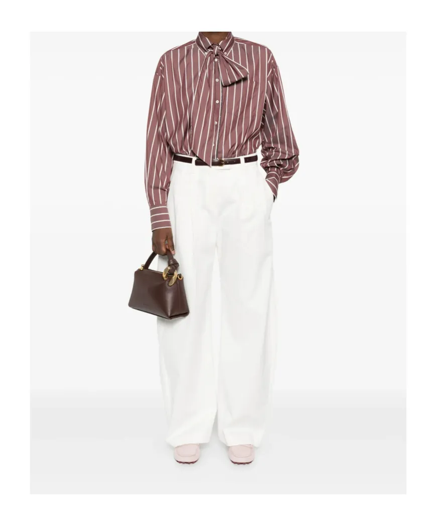 Striped Long-Sleeved Shirt