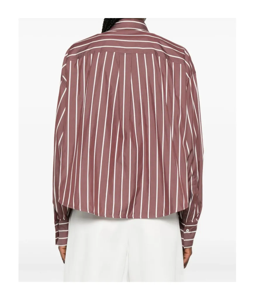 Striped Long-Sleeved Shirt