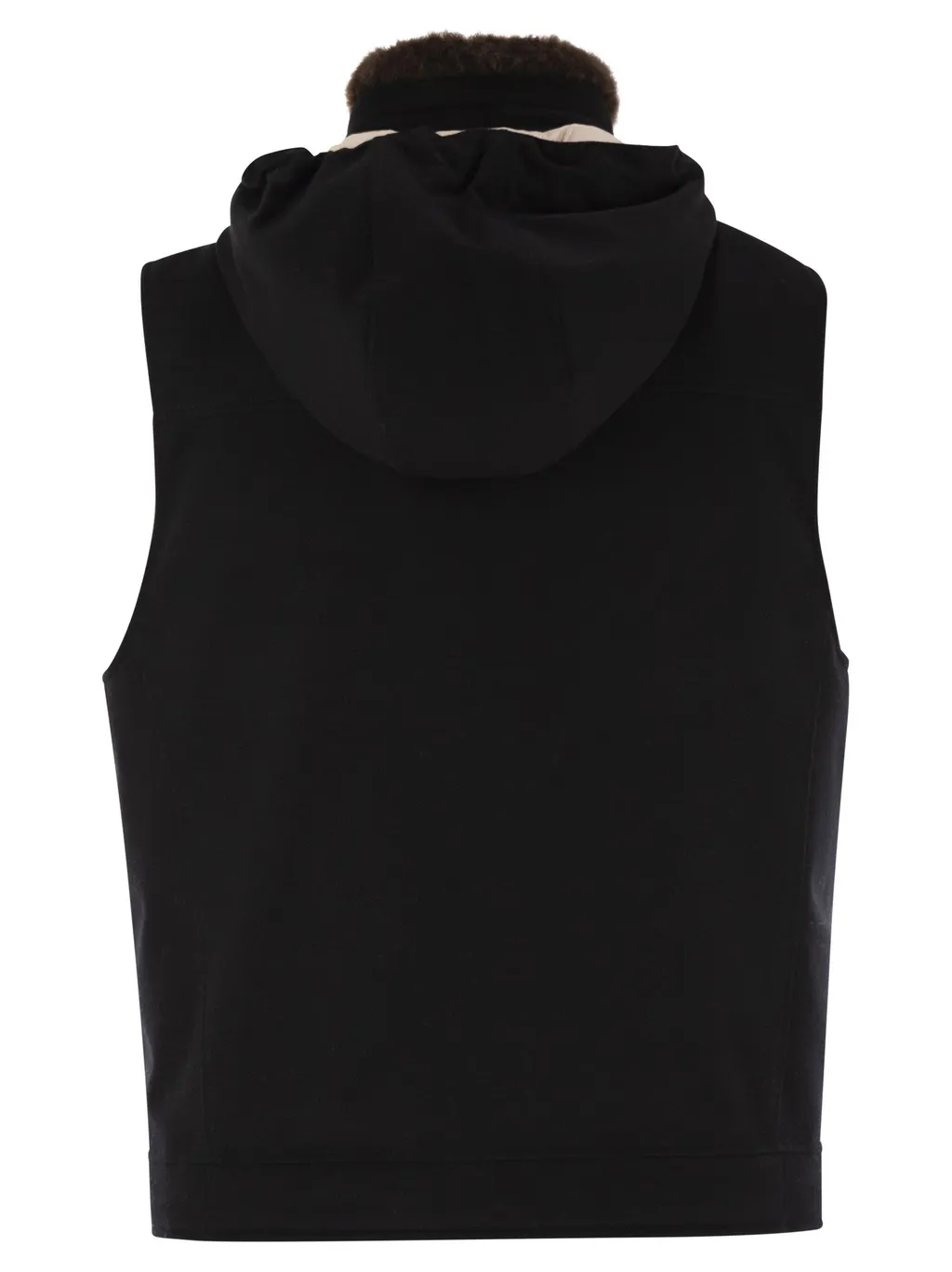 Hooded Wool Gilet