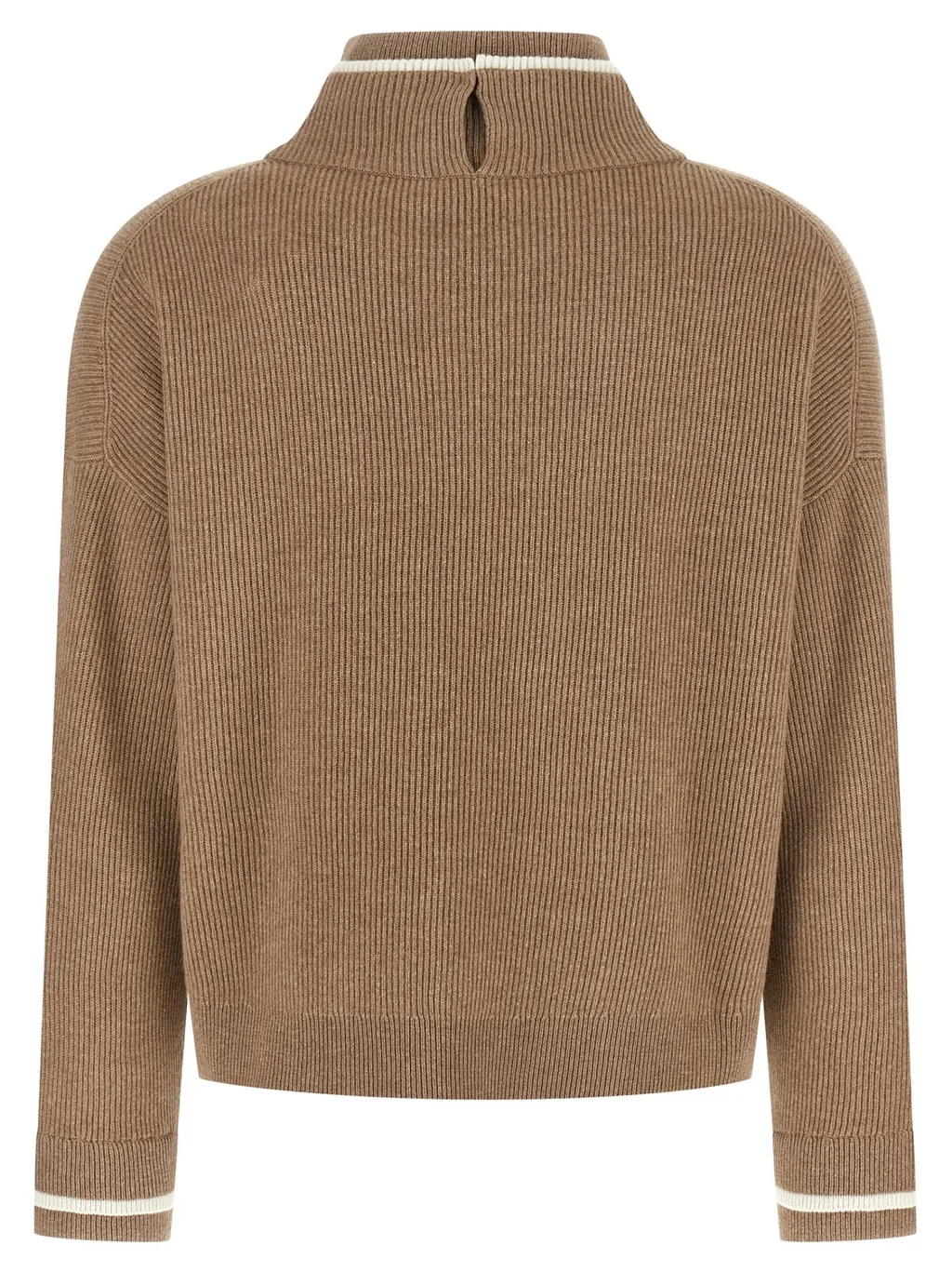 High Neck Knitted Jumper