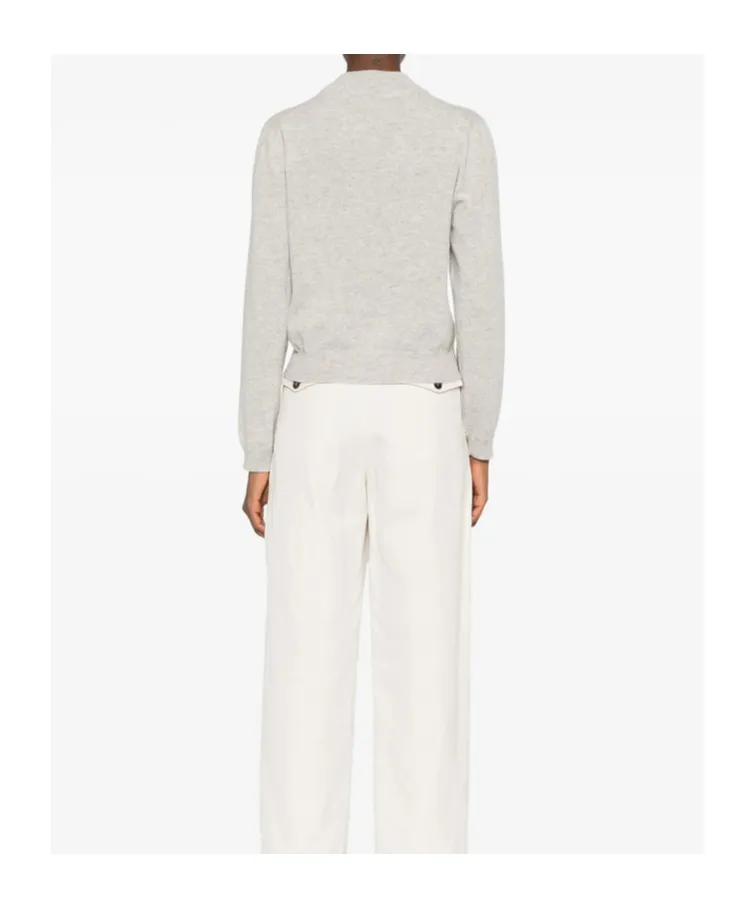 Monili Embellished Knitted Jumper