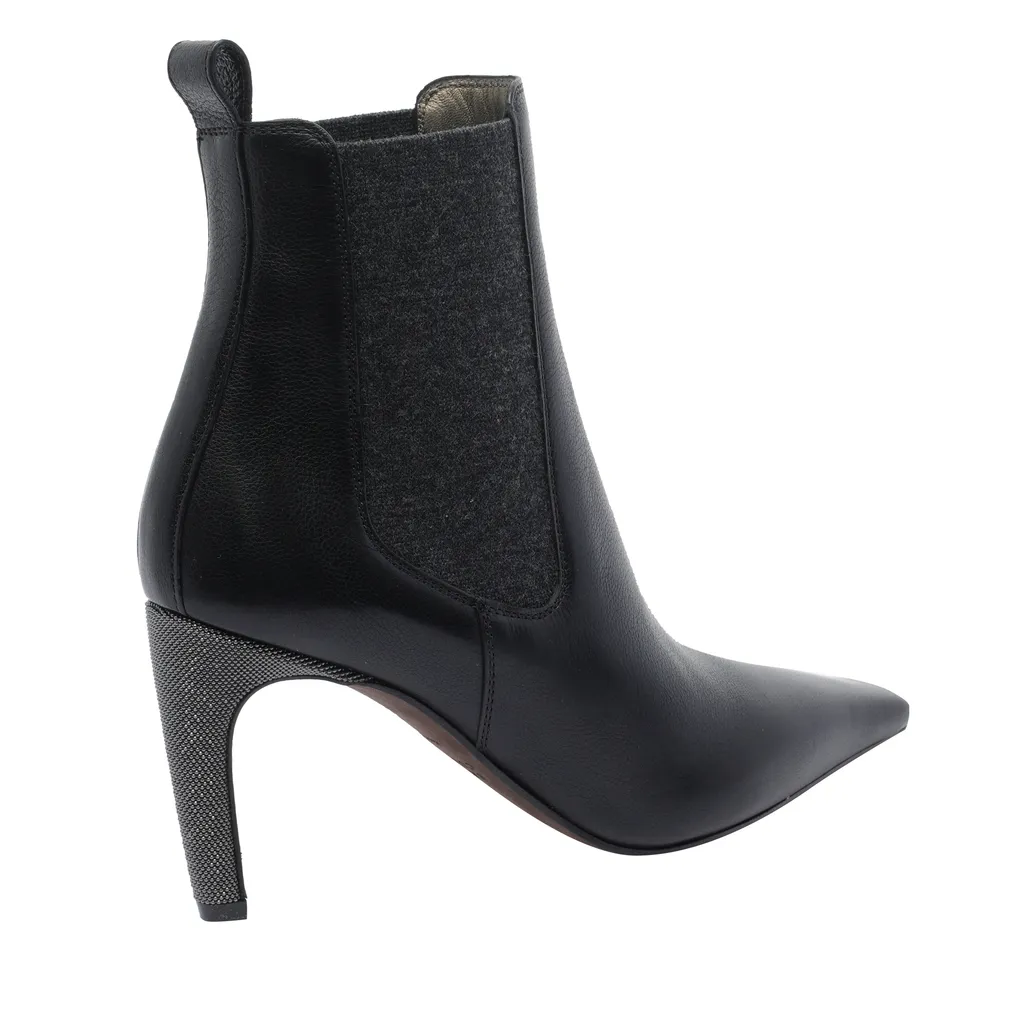 80Mm Pointed-Toe Chelsea Boots