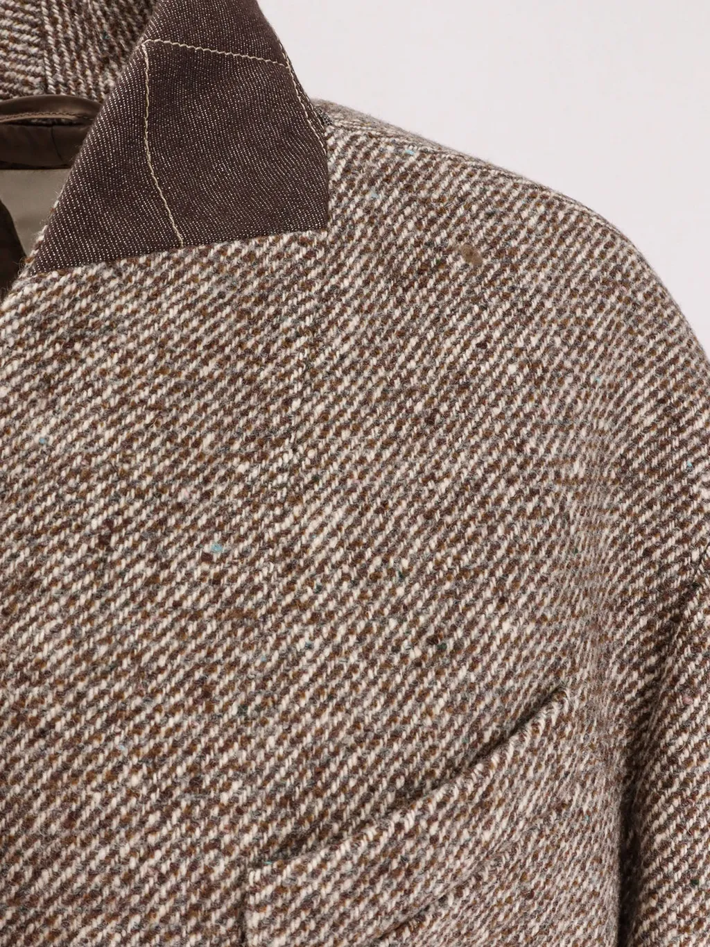 Belted Tweed Coat
