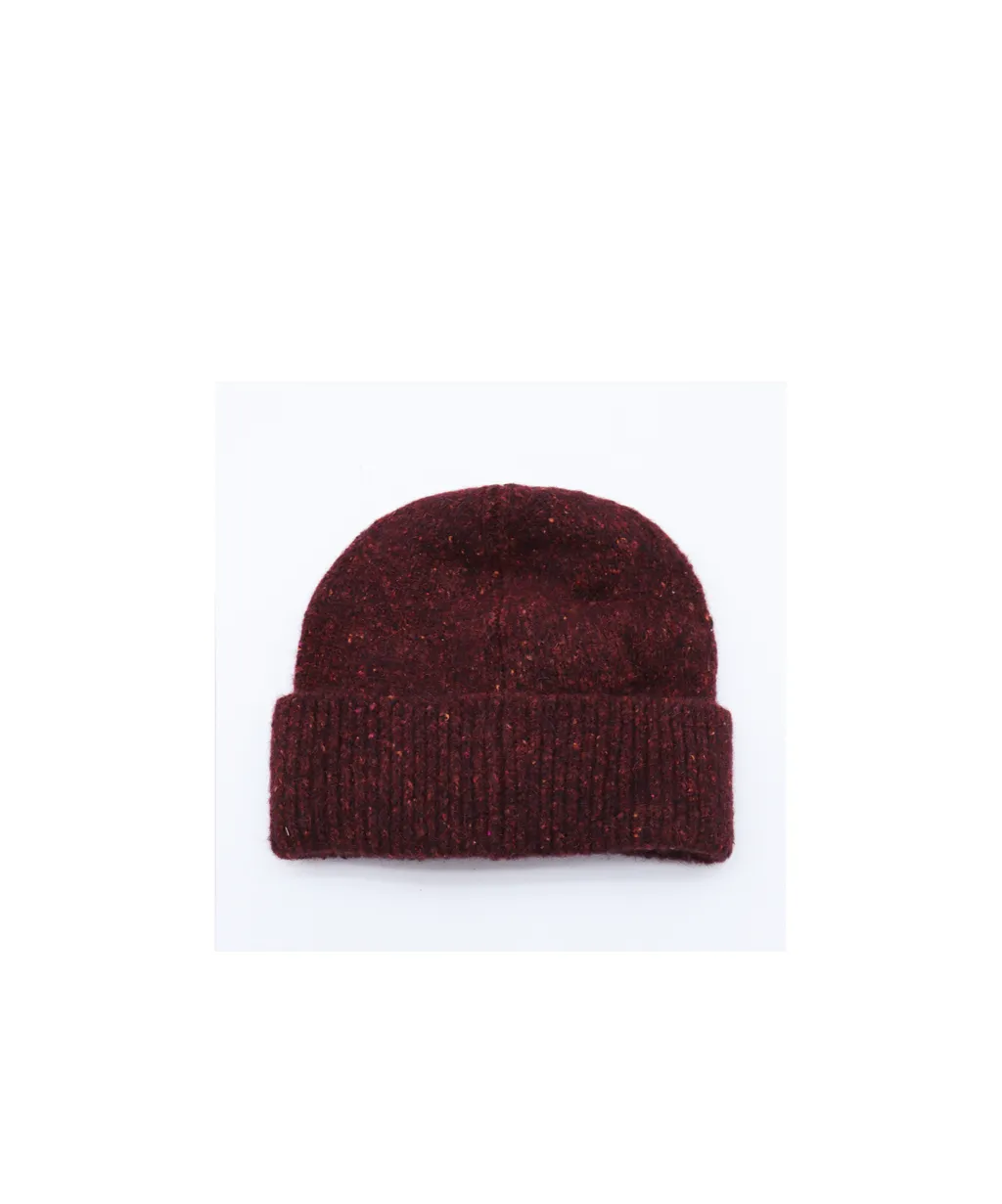 Folded Brim Knitted Beanie
