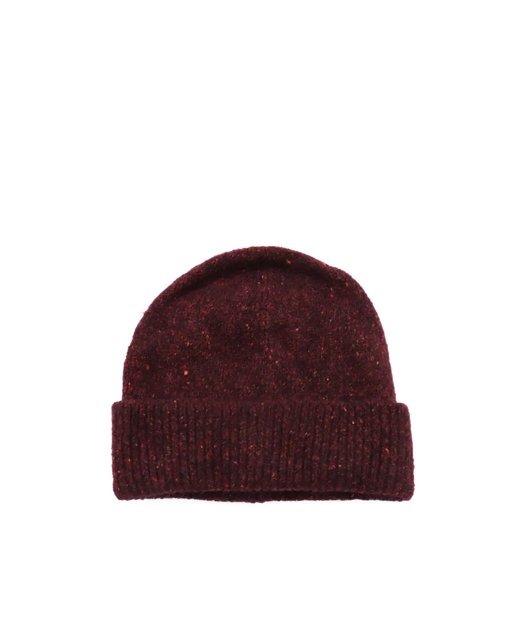 Folded Brim Knitted Beanie