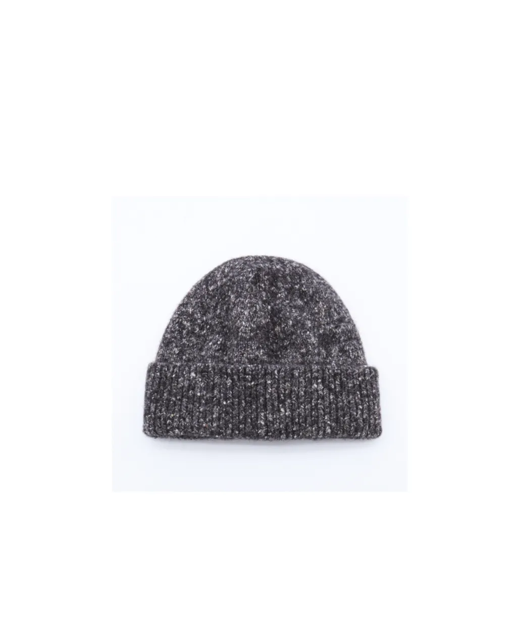 Folded Brim Knitted Beanie