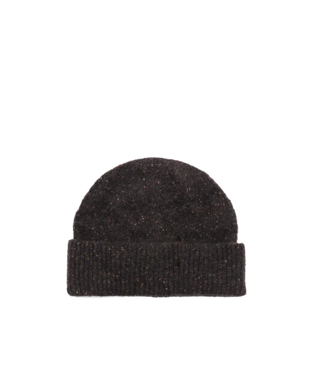Folded Brim Knitted Beanie