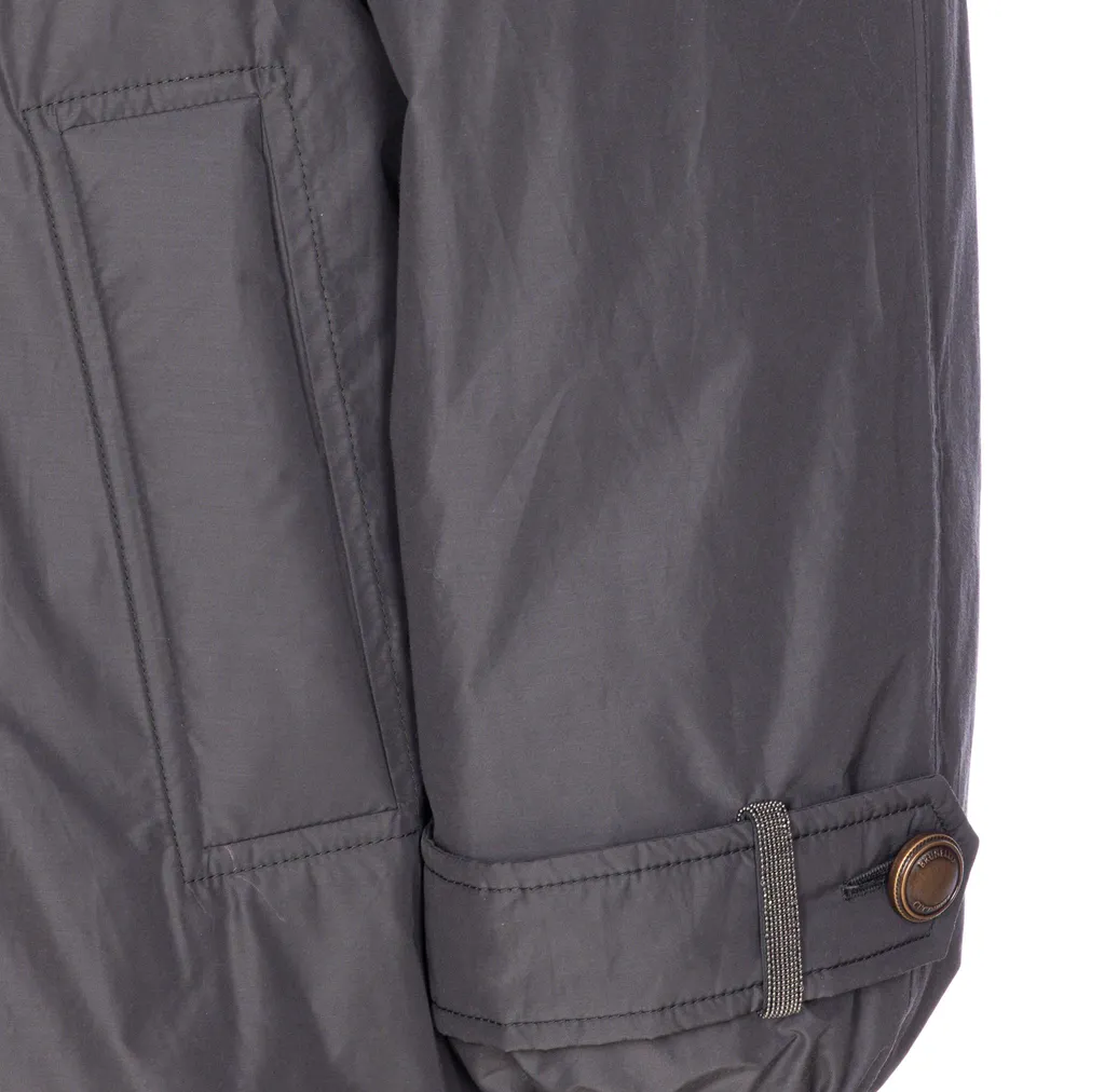 Double-Breasted Padded Coat