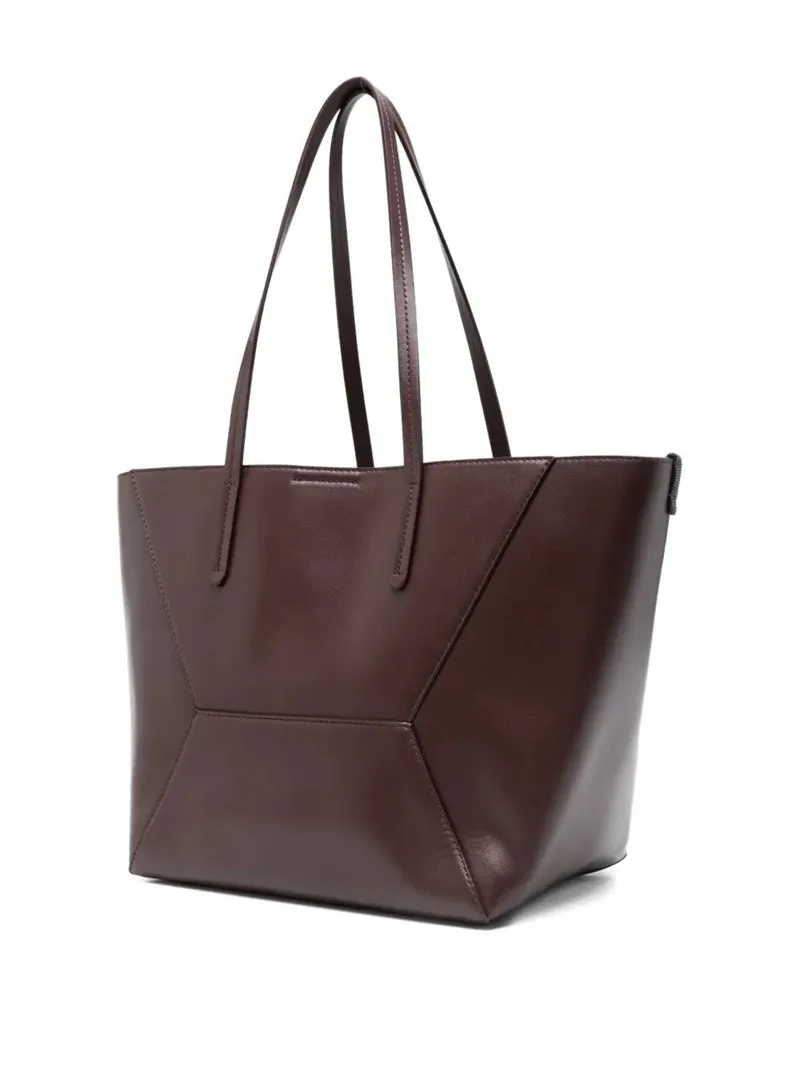 Duo Leather Tote Bag