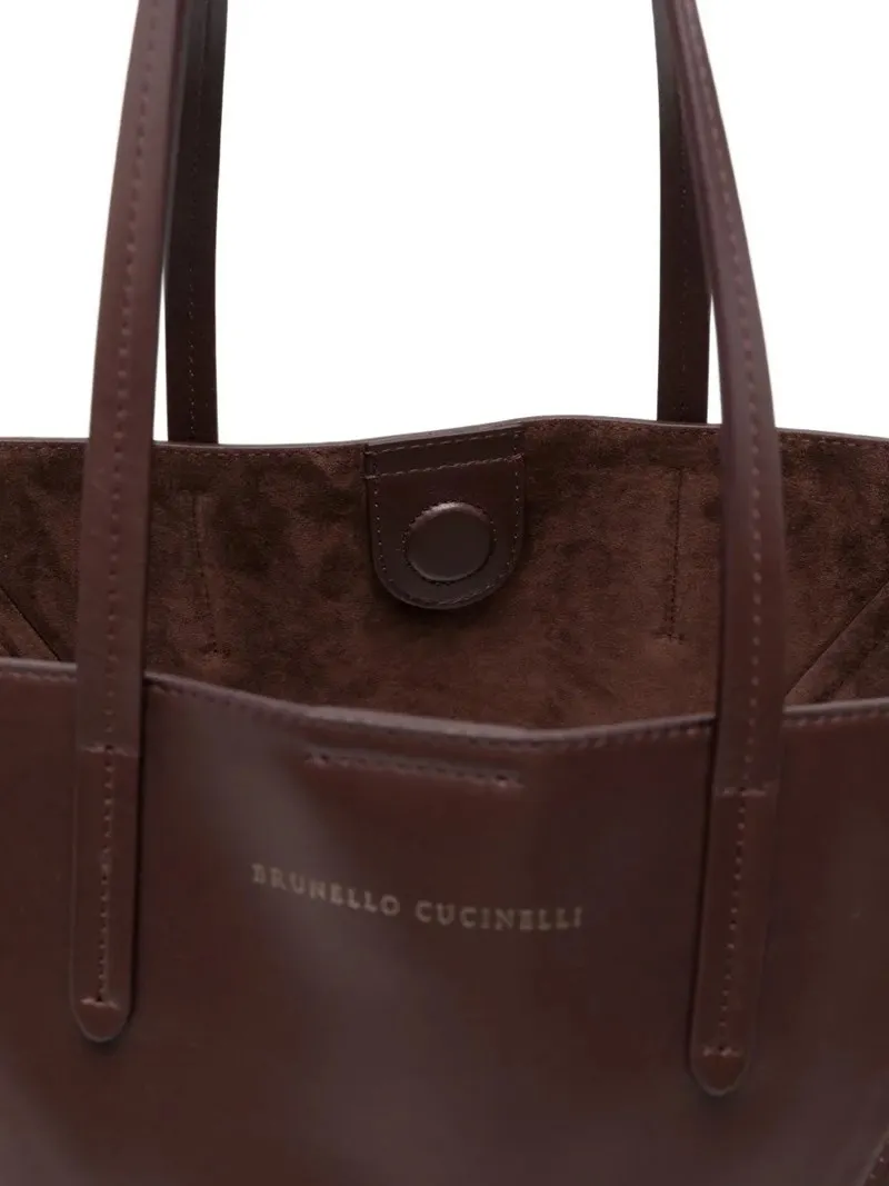 Duo Leather Tote Bag