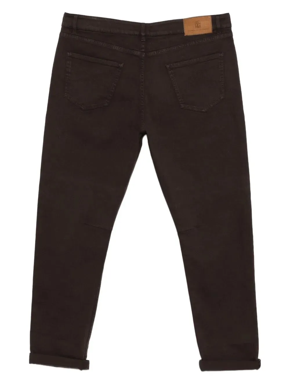 Embroidered Logo Jeans