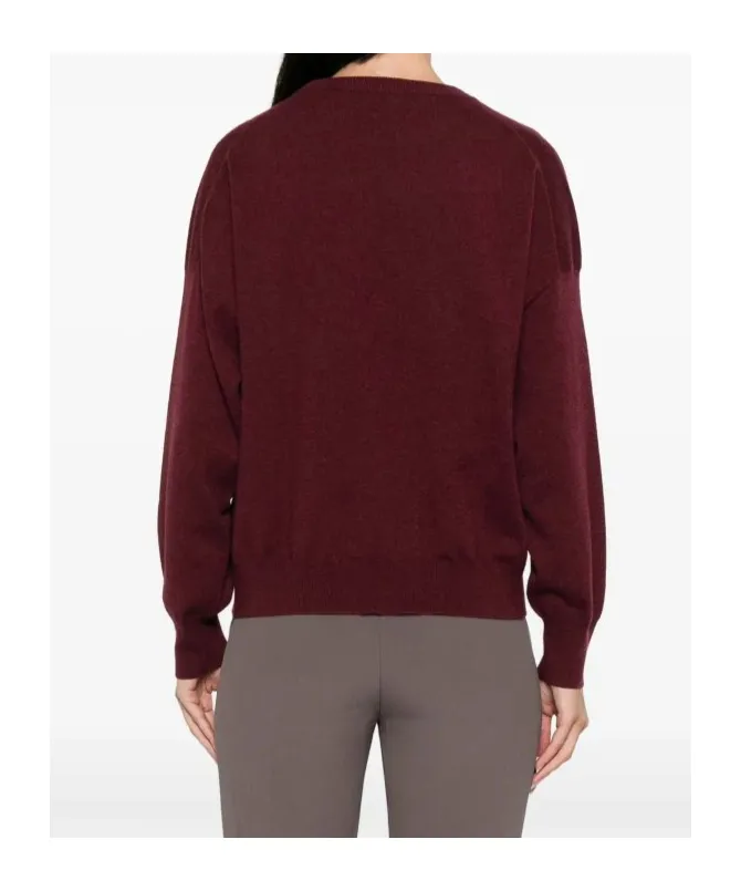 Monile Detailed Cropped Sweater