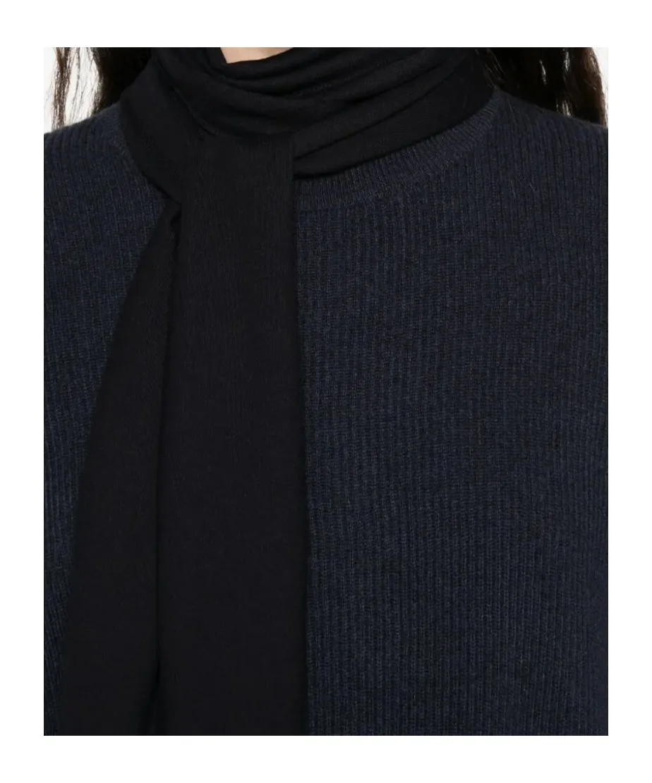 Ribbed Tie-Neck Dress