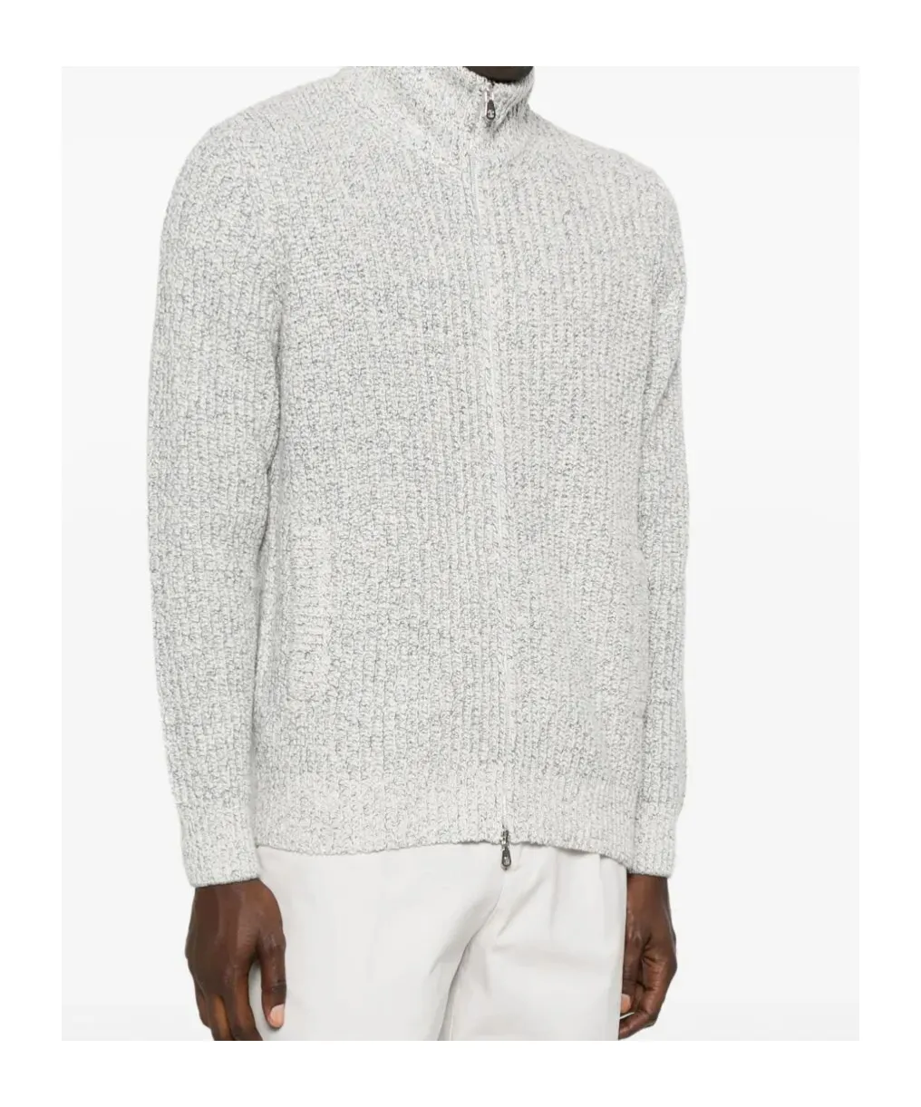Virgin Wool-Blend Sweatshirt