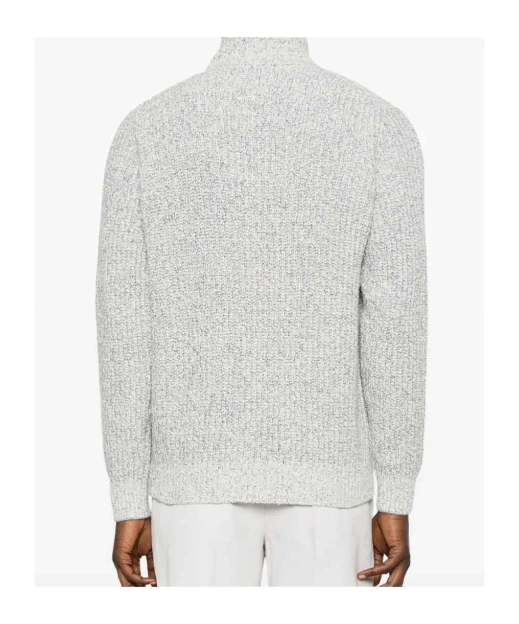 Virgin Wool-Blend Sweatshirt