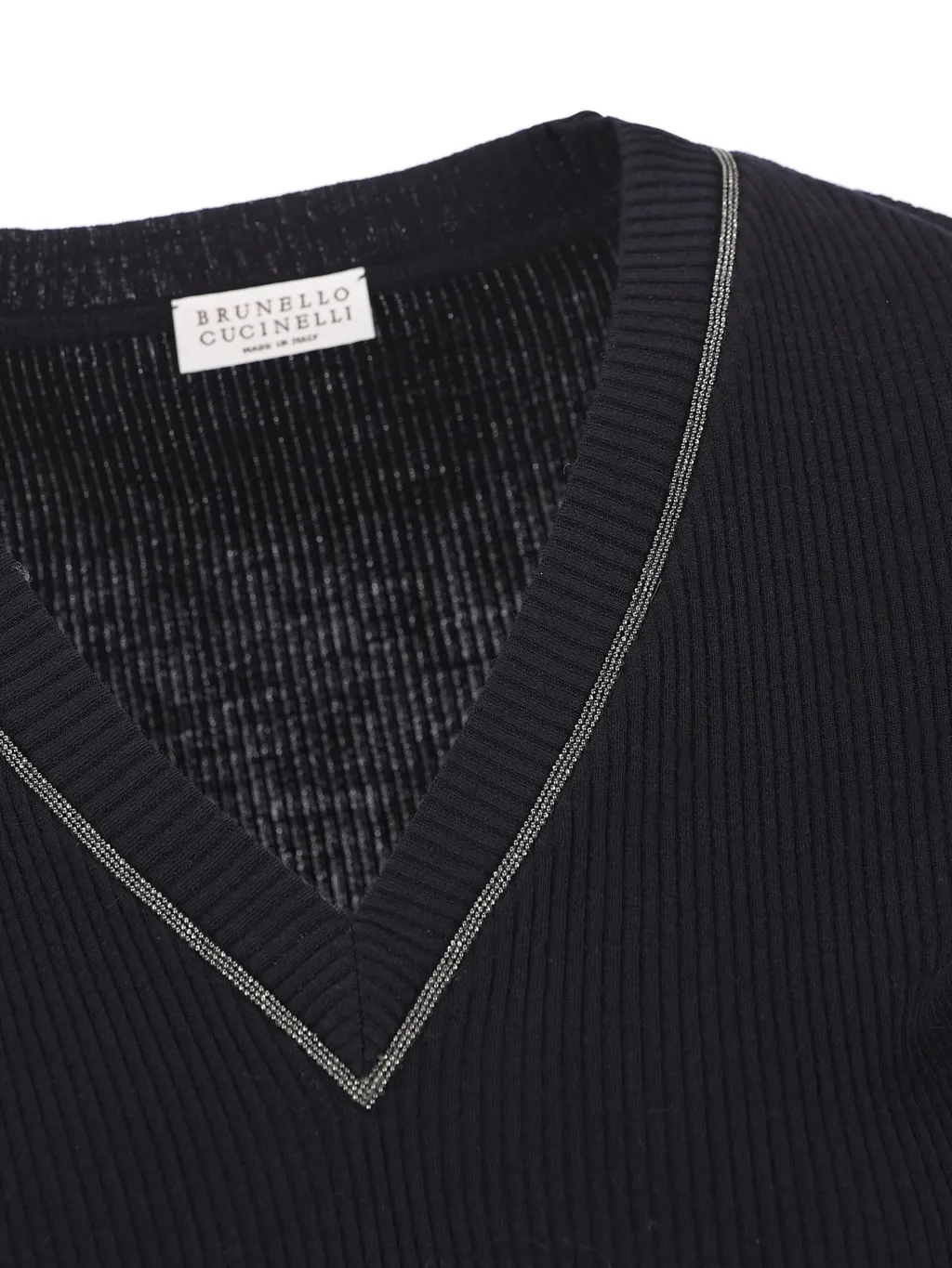 Embellished V-Neck Sweater