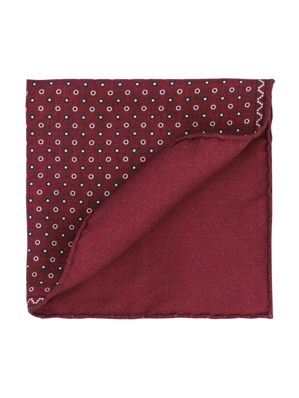 Geometric-Pattern Pocket Square