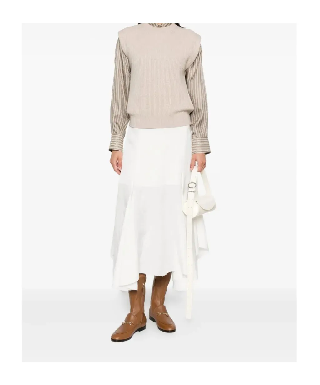 Ribbed Sleeveless Sweater