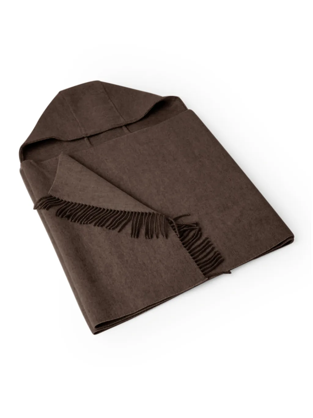 Hooded Fringed Cape