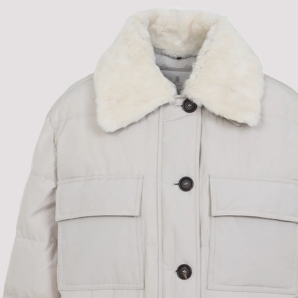 Fur-Collar Jacket