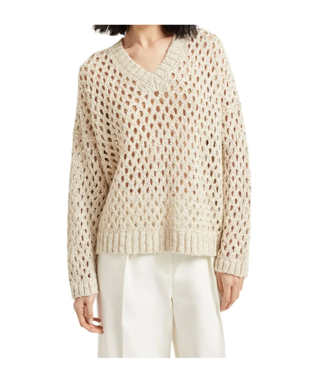 Sequin Embellished Sweater