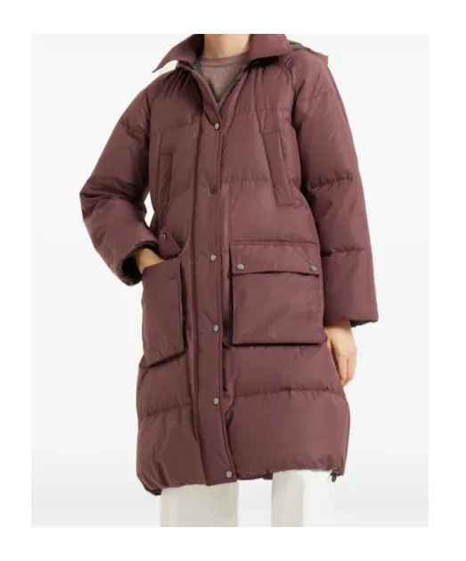 Hooded Quilted Coat