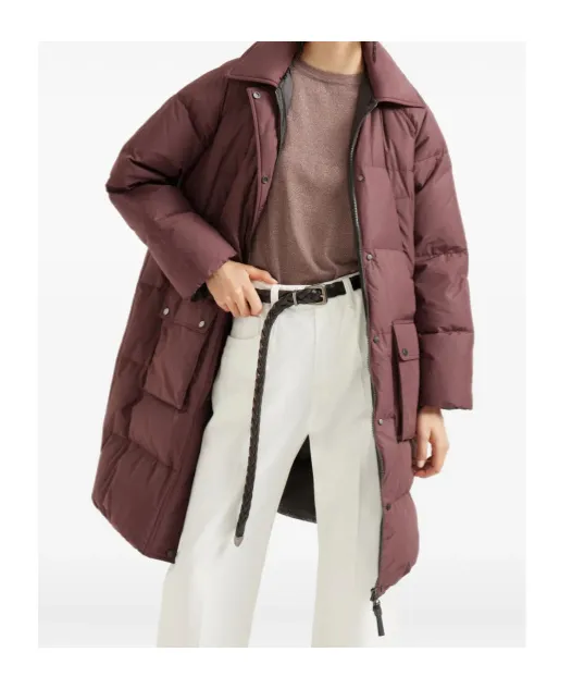 Hooded Quilted Coat