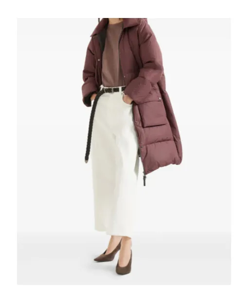 Hooded Quilted Coat