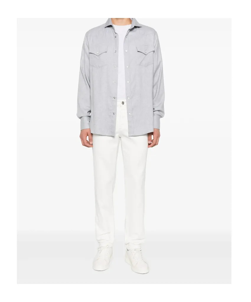 Buttoned Long Sleeve Shirt