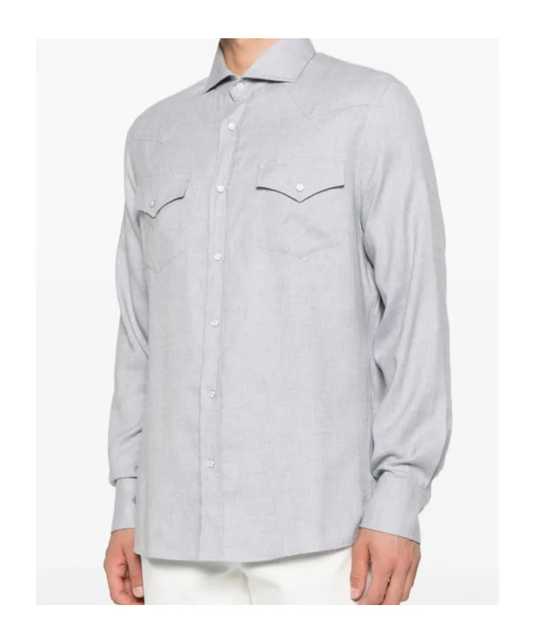 Buttoned Long Sleeve Shirt
