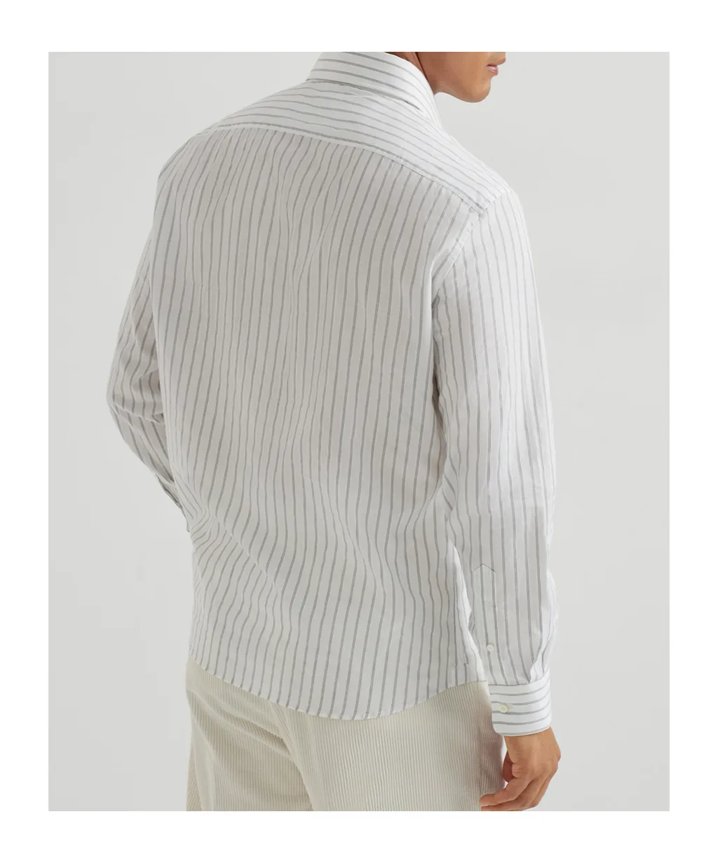 Striped Cotton Shirt