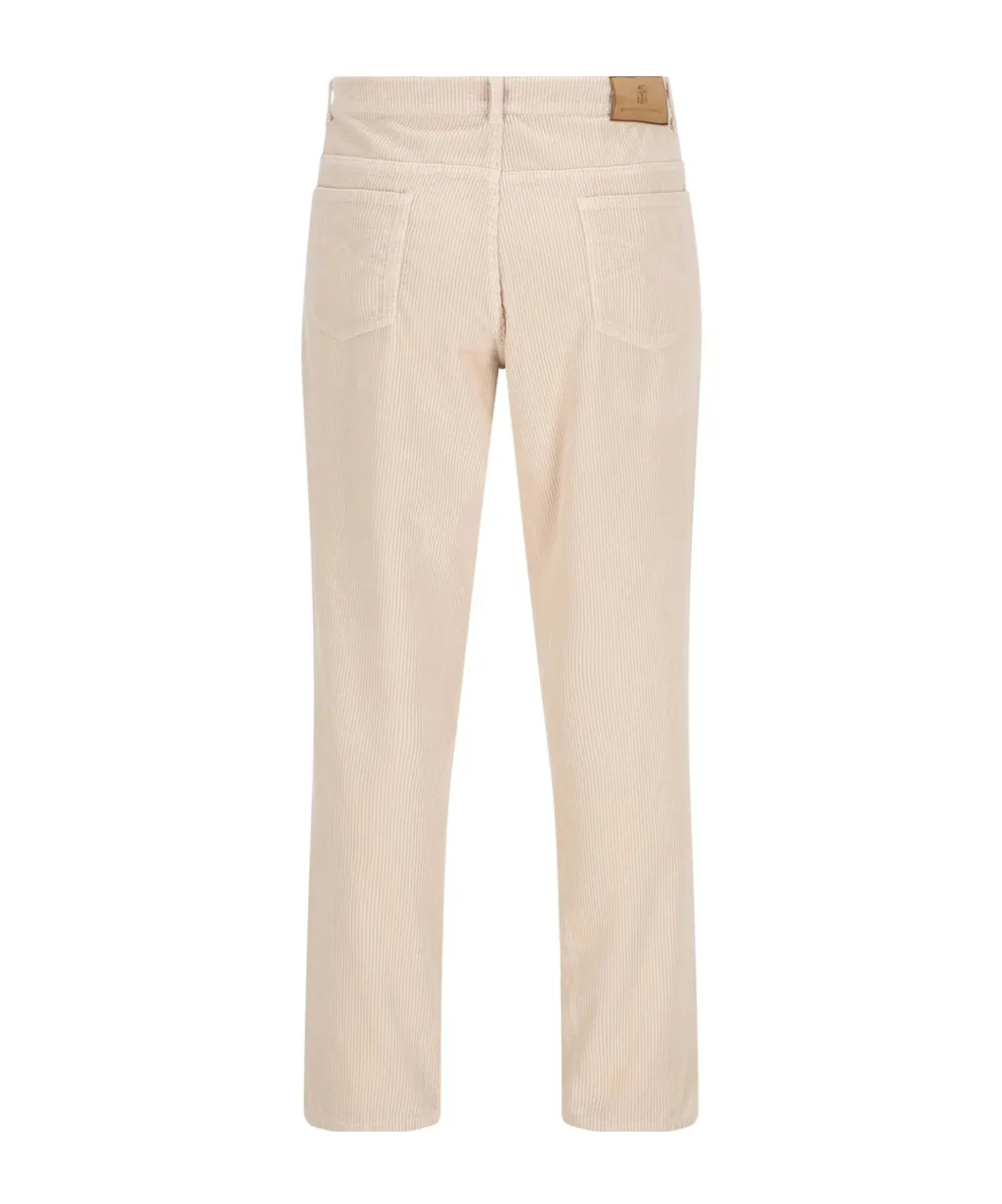 Five-Pocket Corduroy Trousers