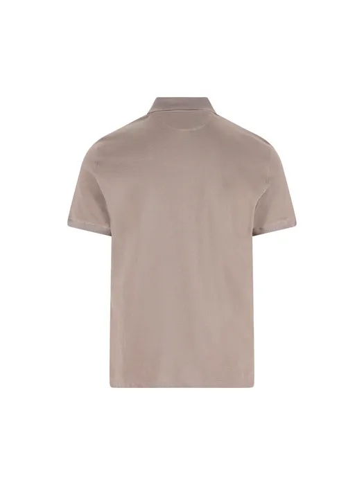 Embroidered-Logo Cotton Polo Shirt