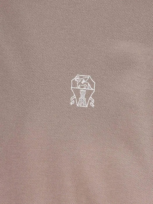 Embroidered-Logo Cotton Polo Shirt
