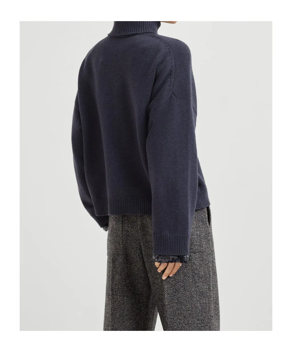 Turtleneck Knitted Jumper