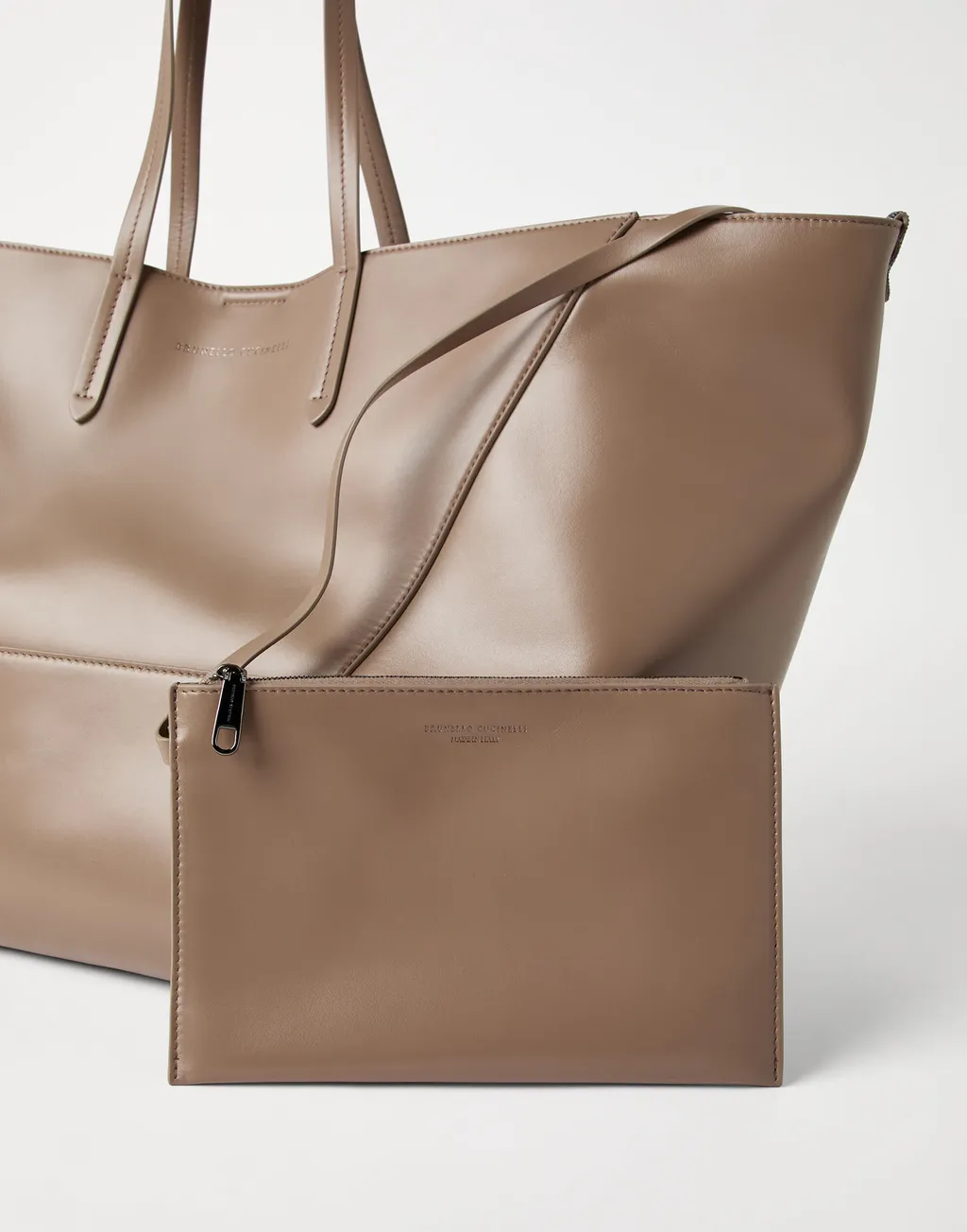 Duo Calfskin Tote Bag