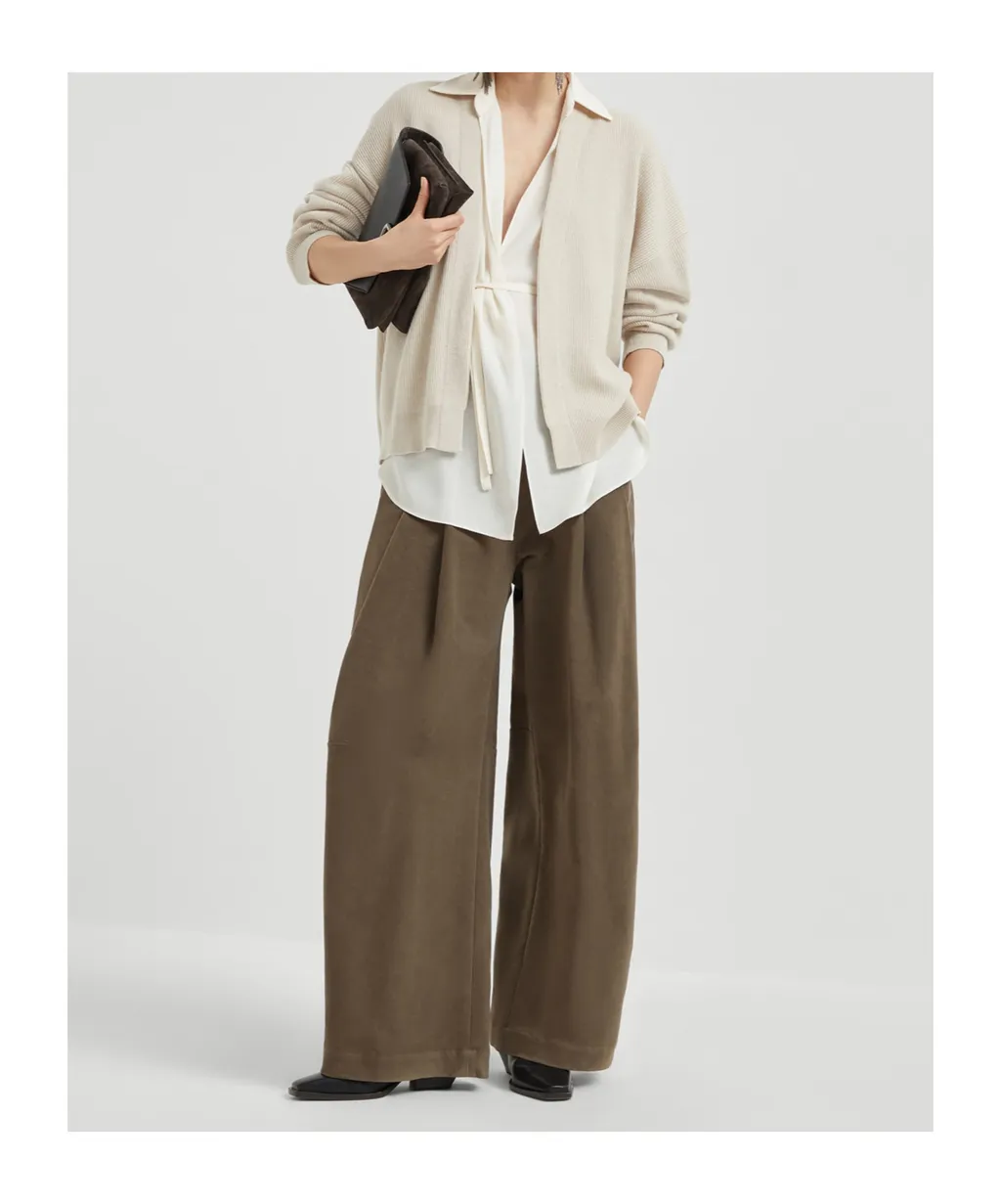 Cashmere Layered Cardigan
