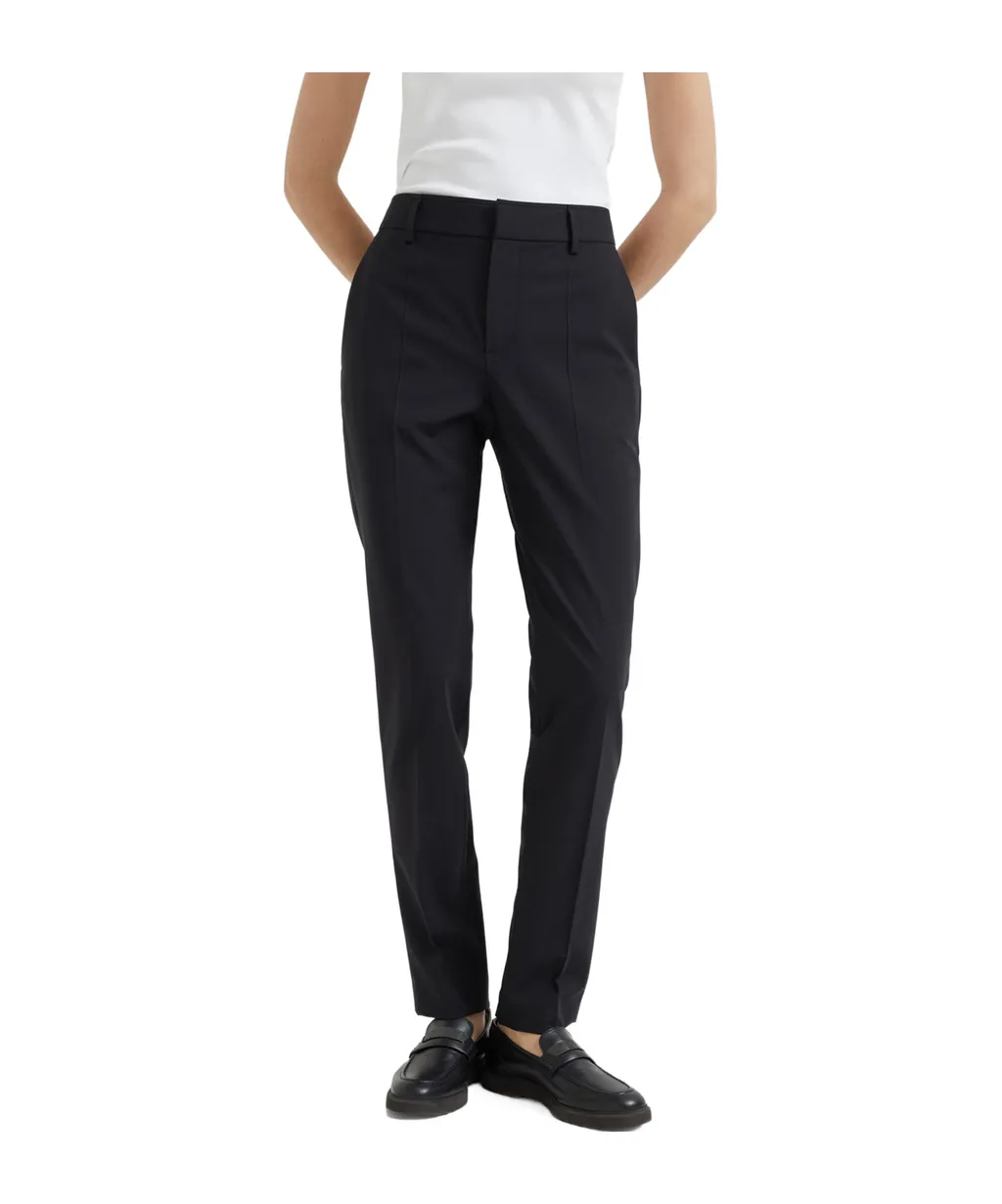 Tapered Wool Trousers