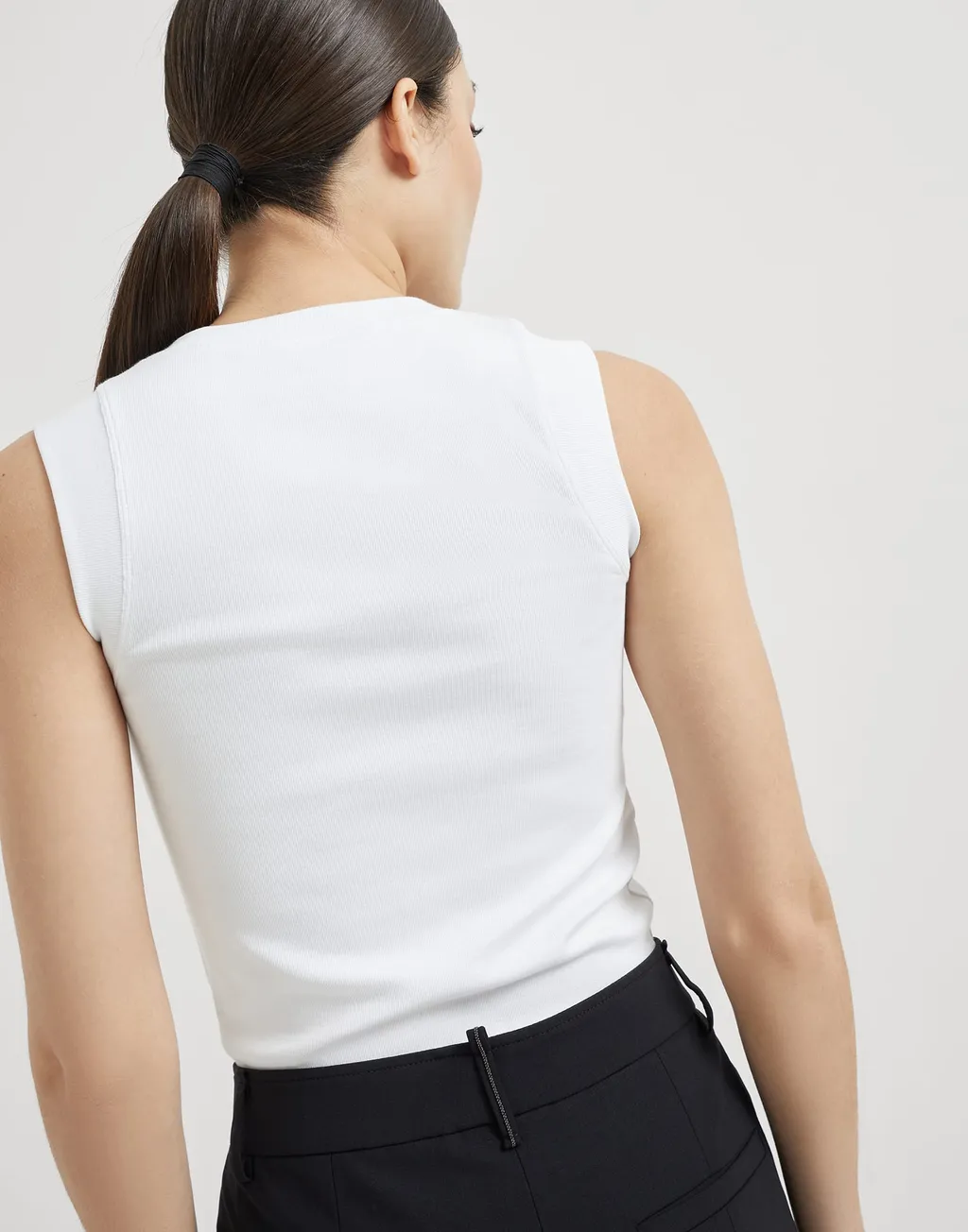 Tapered Wool Trousers